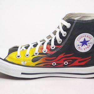 mens flame converse